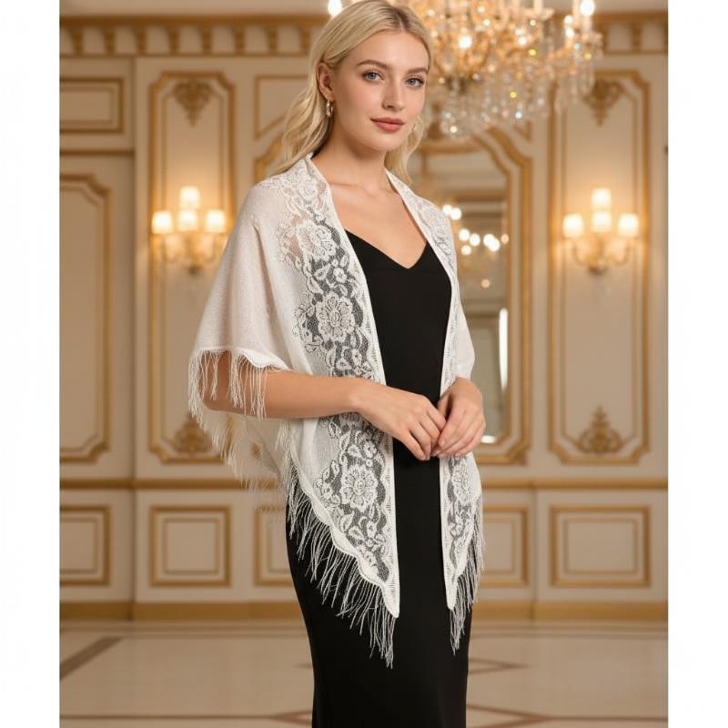 Tassel Fringe Bridal Wrap Tria - Tassel Fringe Trim ulasan dan harga