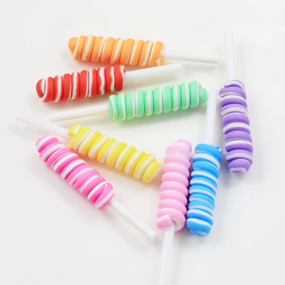 100/50pcs  8*52MM Long Lollipo - Christmas Craft Embellishment ulasan dan harga