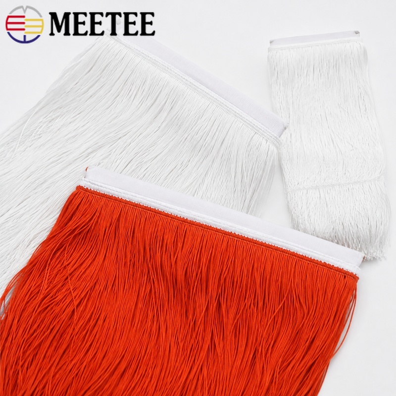 2/5M 50CM Long Fringe Trim Pol - Fringe Ribbon Sewing ulasan dan harga